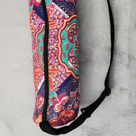 Colorful yoga bag with fish print - Picture 7 of 8